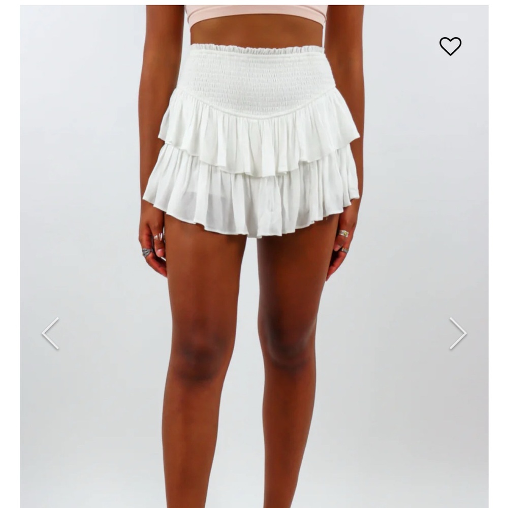 white rock n rags skirt